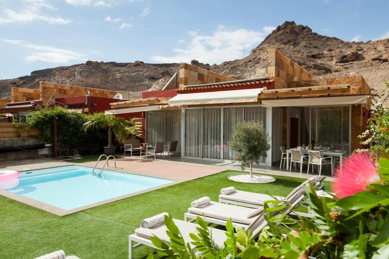 Elle Ocean Villa Gran Canaria Heated Pool Wifi Amadores Exteriér fotografie
